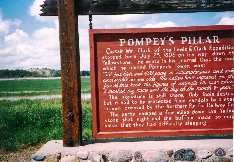 Former Pompey’s Pillar Marker image. Click for full size.