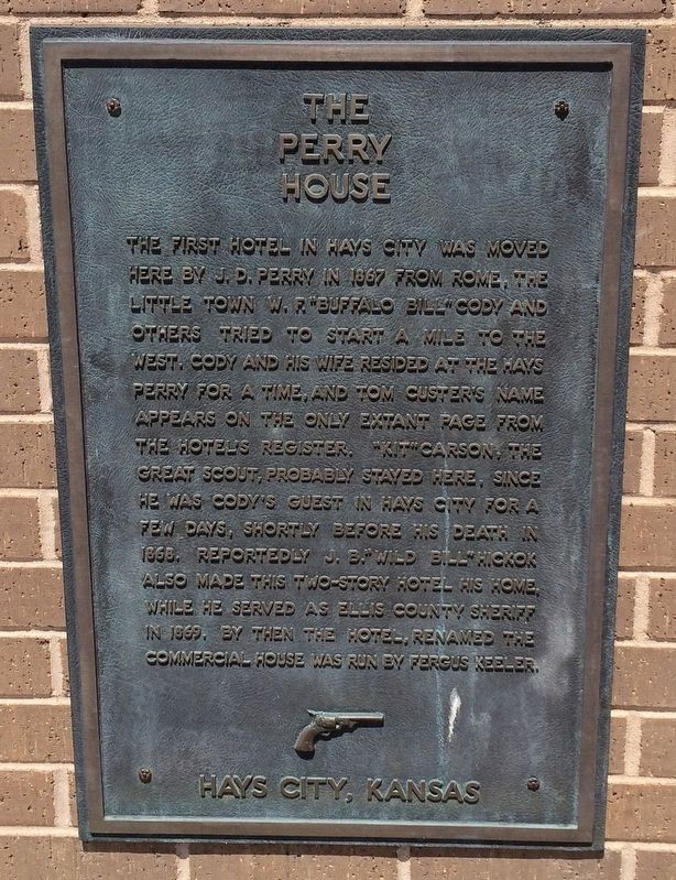 The Perry House Marker image. Click for full size.
