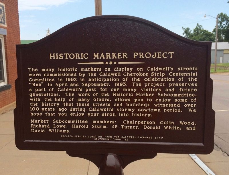 Historic Marker Project Marker image. Click for full size.