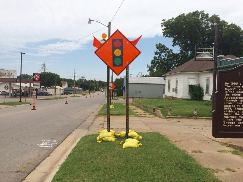 Prohibition Movement Marker looking east on U.S. Highway 81.. Click for full size. Prohibition Movement Marker looking east on U.S. Highway 81. image. Click for full size.