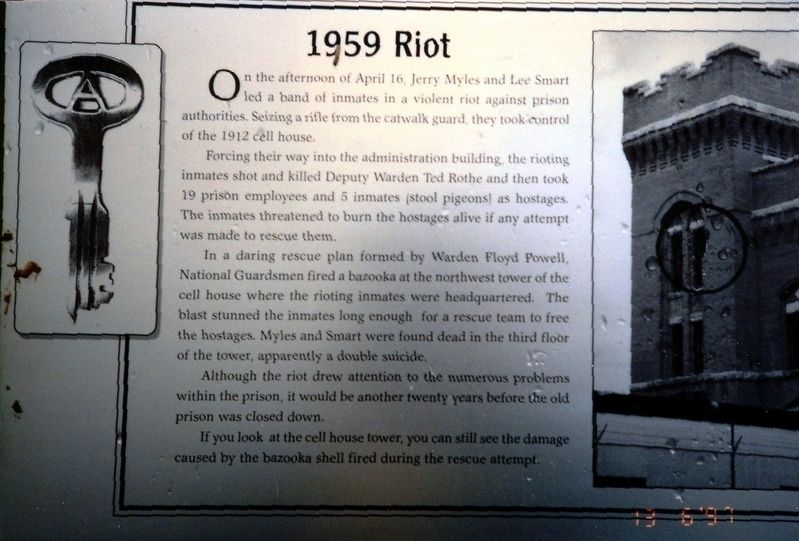 1959 Riot Marker image. Click for full size.