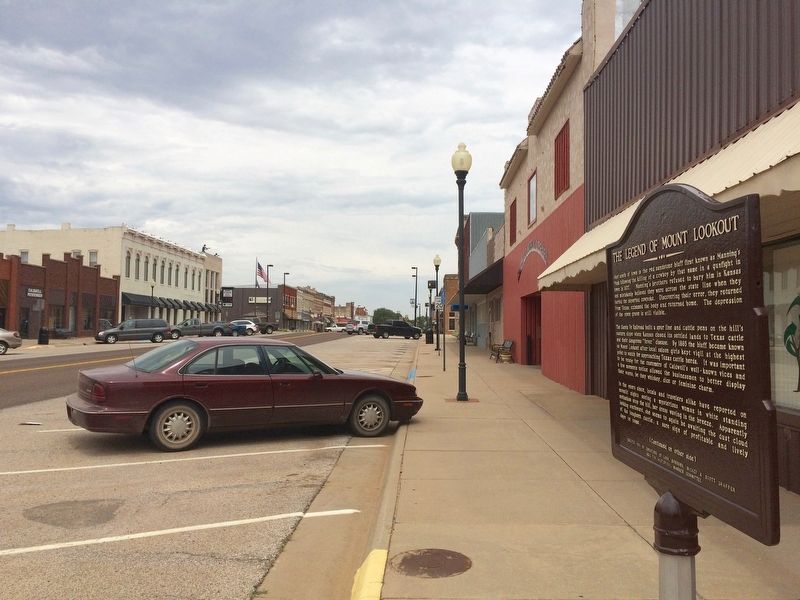 View from marker north on Main Street. image. Click for full size.