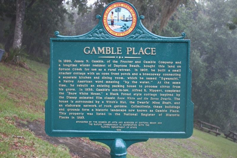 Gamble Place Marker image. Click for full size.