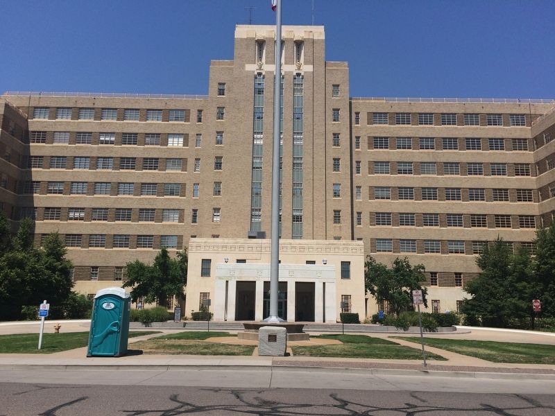 Marker in front of University of Colorado School of Medicine (Bldg 500). Click for full size. Marker in front of University of Colorado School of Medicine (Bldg 500) image. Click for full size.