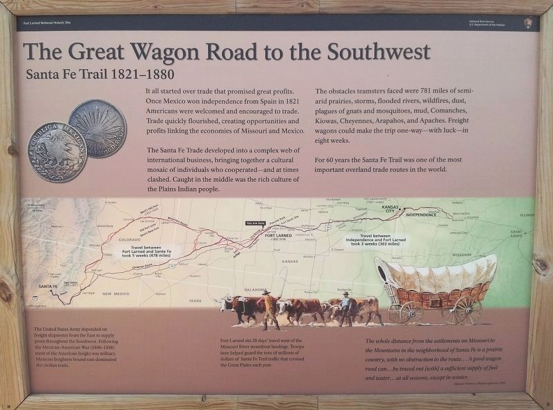 The Great Wagon Road to the Southwest Marker image. Click for full size.