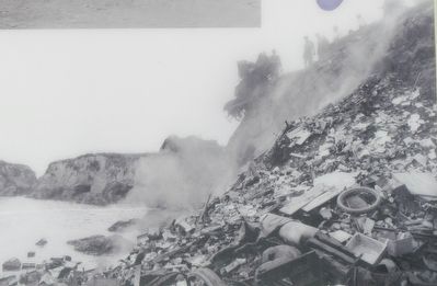 The Making of Glass Beach circa 1920 image. Click for full size.