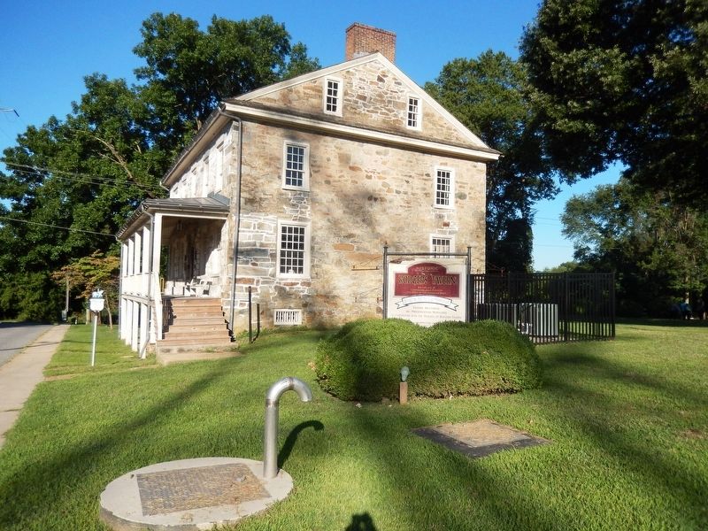 Rodgers Tavern-side view. Click for full size. Rodgers Tavern-side view image. Click for full size.