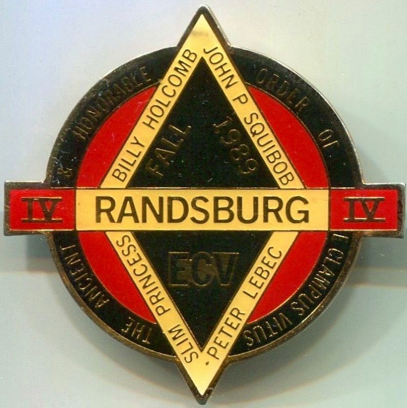 Commemorative Pin. Click for full size. Commemorative Pin image. Click for full size.