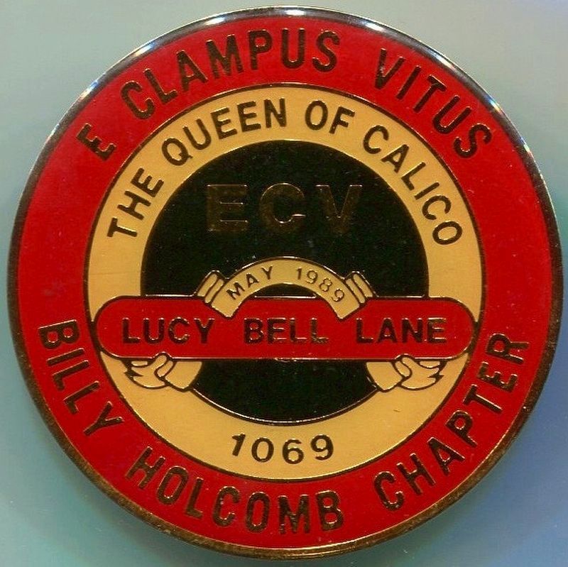 Commemorative Pin. Click for full size. Commemorative Pin image. Click for full size.
