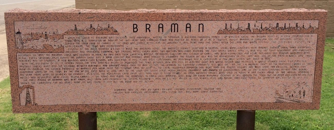 Braman Marker image. Click for full size.