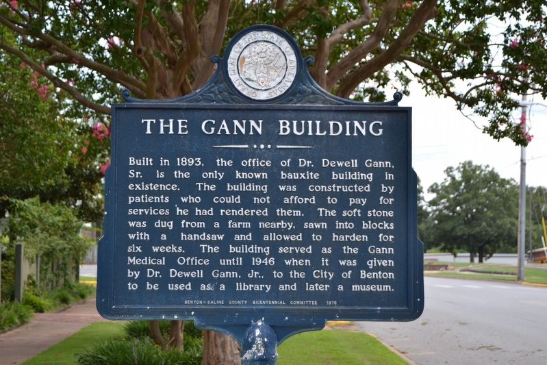 The Gann Building Marker image. Click for full size.