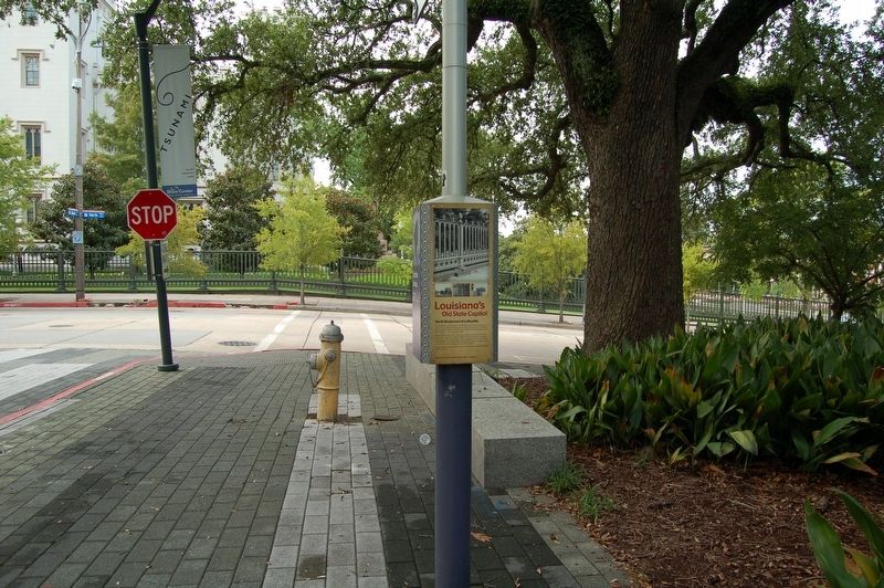 Louisiana's Old State Capitol Marker. Click for full size. Louisiana's Old State Capitol Marker image. Click for full size.