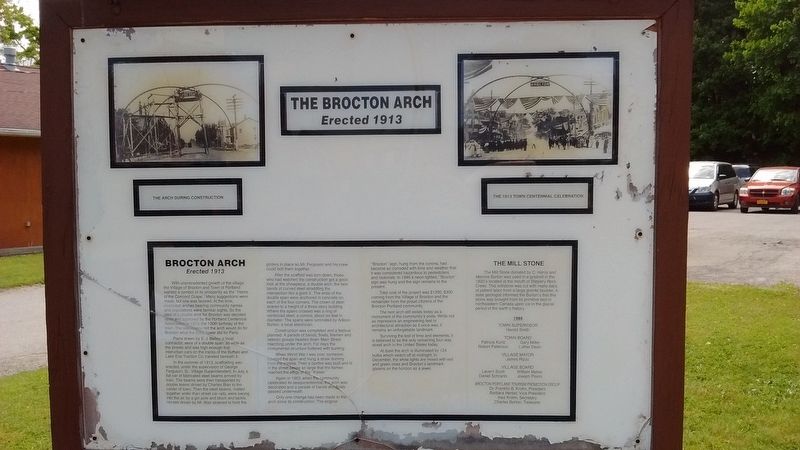 Brocton Arch Marker image. Click for full size.