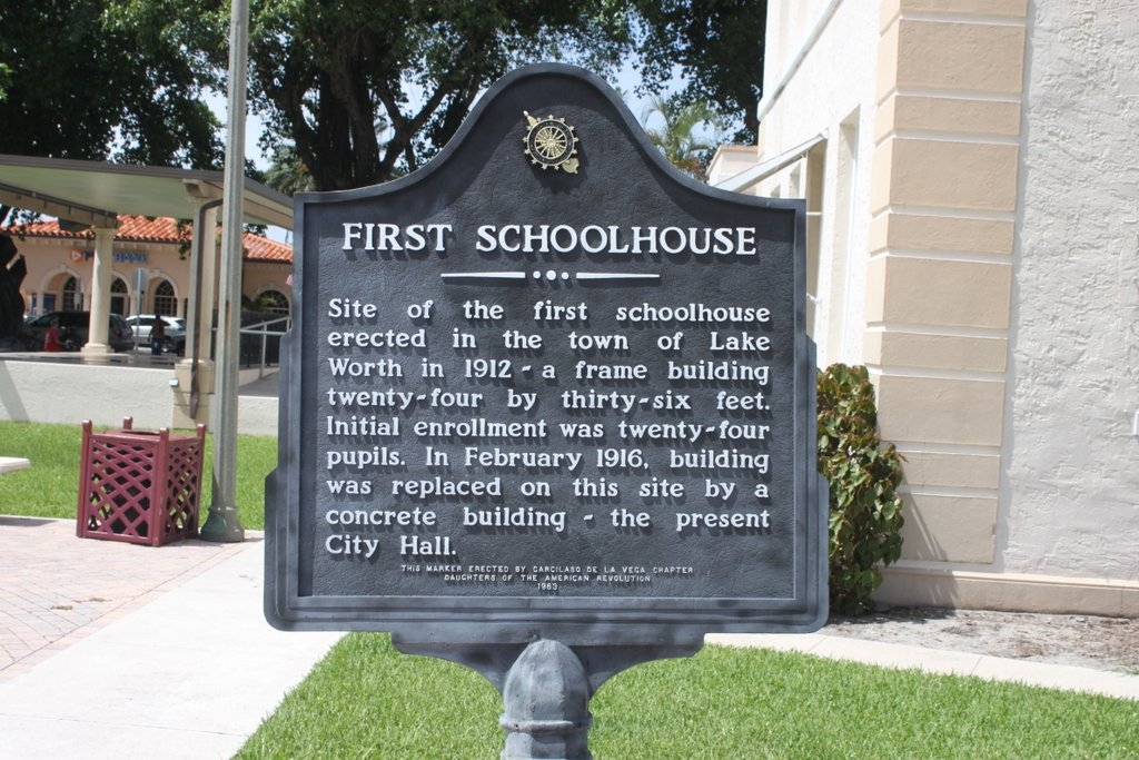 First Schoolhouse Marker
