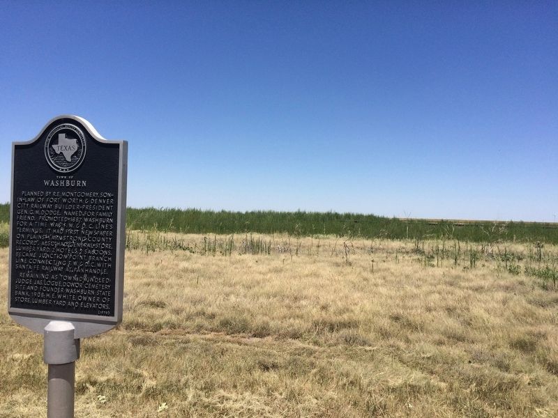Washburn, an incorporated community. image. Click for full size.
