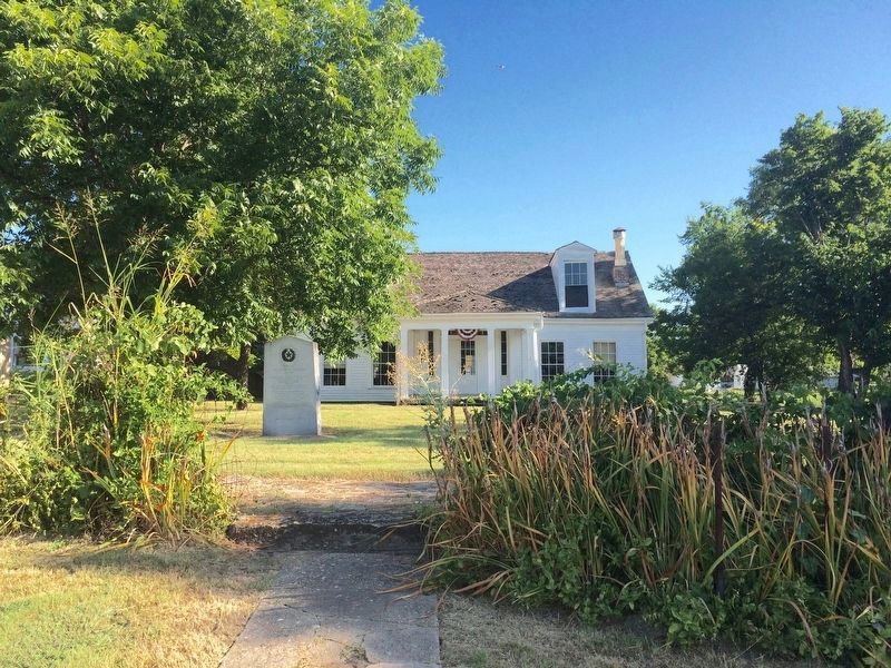 Home of Col. Charles DeMorse & Marker image. Click for full size.