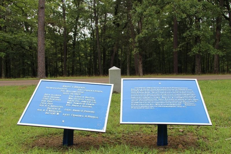Grose's Brigade Marker image. Click for full size.