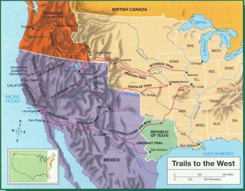 Trails to the West image. Click for full size.
