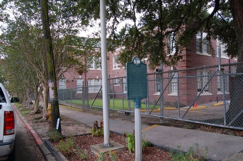 School For The Deaf Marker. Click for full size. School For The Deaf Marker image. Click for full size.