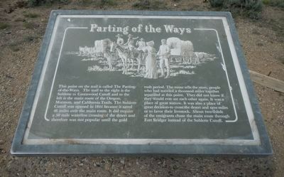 Parting of the Ways Marker. Click for full size. Parting of the Ways Marker image. Click for full size.