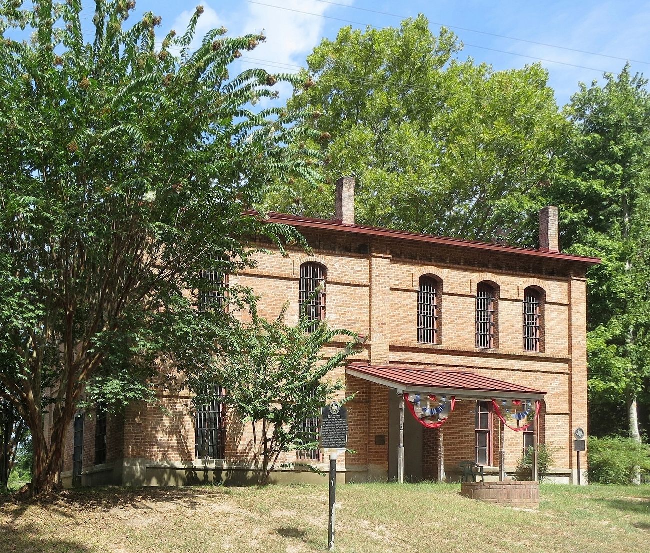 Old San Jacinto County Jail. Click for full size. Old San Jacinto County Jail image. Click for full size.
