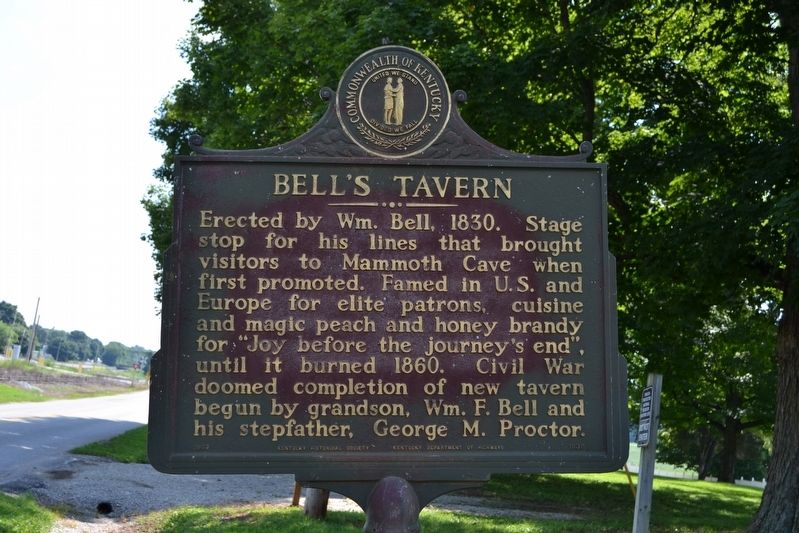 Bell's Tavern Marker image. Click for full size.