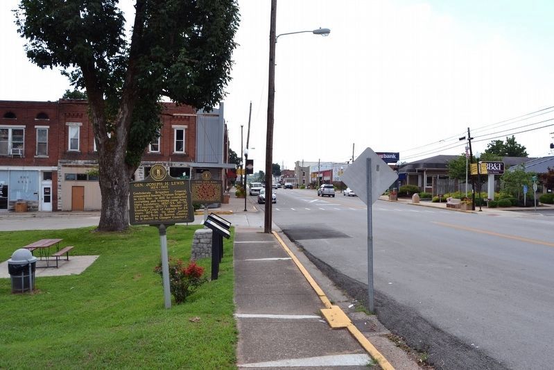View to Southeast Towards Downtown Horse Cave image. Click for full size.