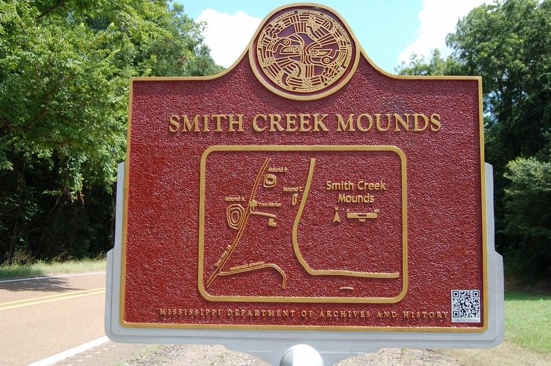 Smith Creek Mounds Marker image. Click for full size.