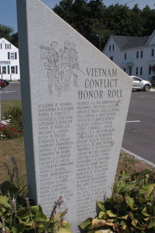 Alton New Hampshire Viet Nam Conflict Honor Roll Marker image. Click for full size.