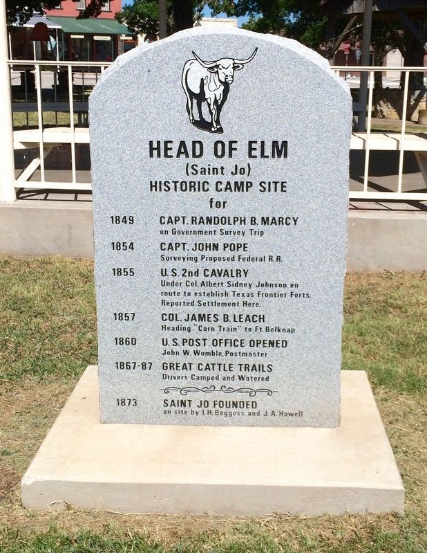 Head of Elm Marker. Click for full size. Head of Elm Marker image. Click for full size.