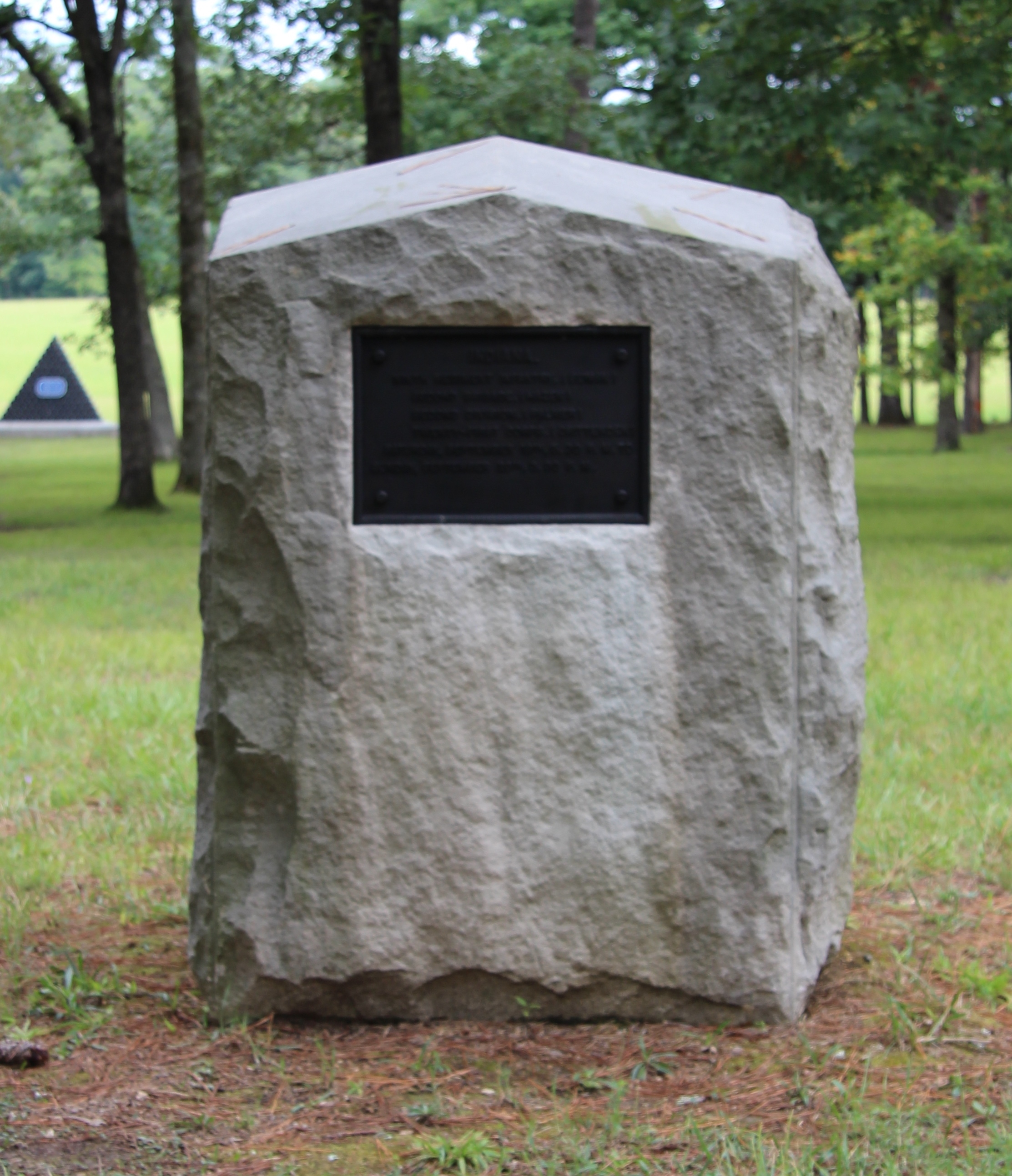 9th Indiana Infantry Marker