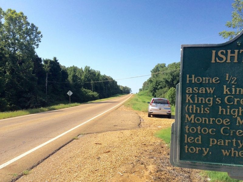 Looking south on MS-15 to Ecru.. Click for full size. Looking south on MS-15 to Ecru. image. Click for full size.