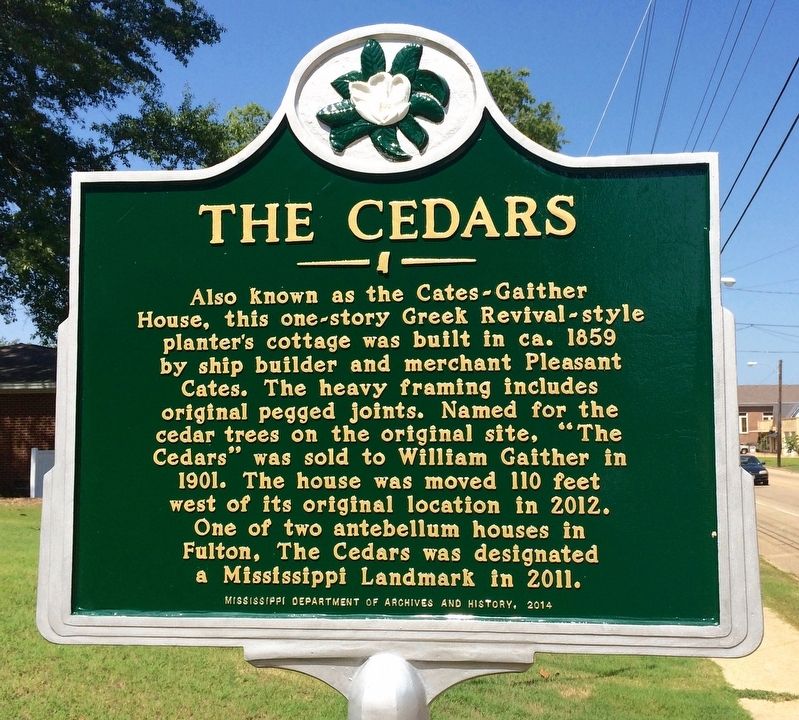 The Cedars Marker. Click for full size. The Cedars Marker image. Click for full size.