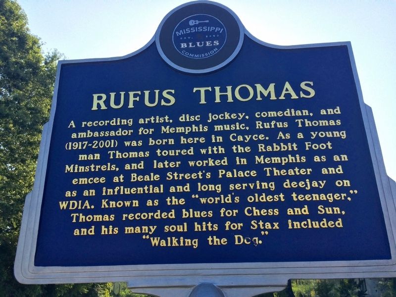 Rufus Thomas Marker image. Click for full size.