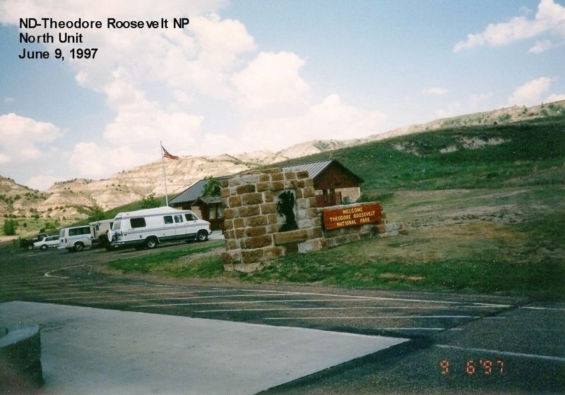 Visitor Center-North Unit of the Theodore Roosevelt National Park image. Click for full size.