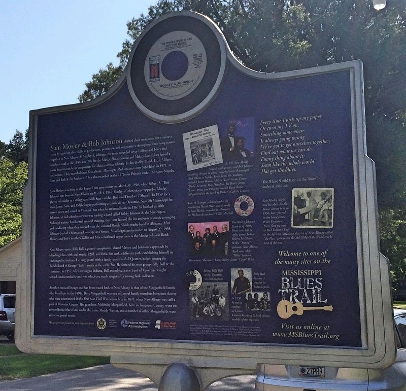 Mosley and Johnson Marker (Rear). Click for full size. Mosley and Johnson Marker (Rear) image. Click for full size.