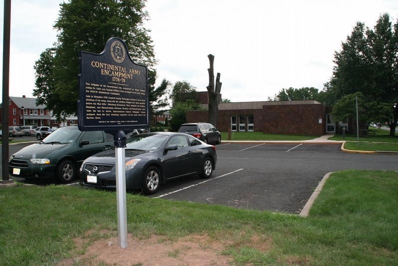 Continental Army Encampment 1778-79 Marker. Click for full size. Continental Army Encampment 1778-79 Marker image. Click for full size.