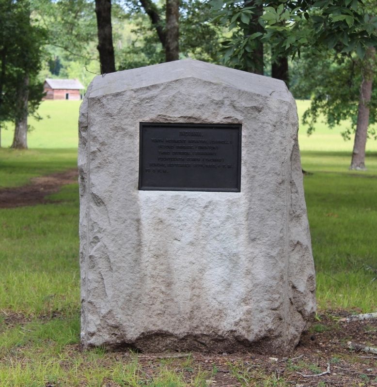 10th Indiana Infantry Marker image. Click for full size.