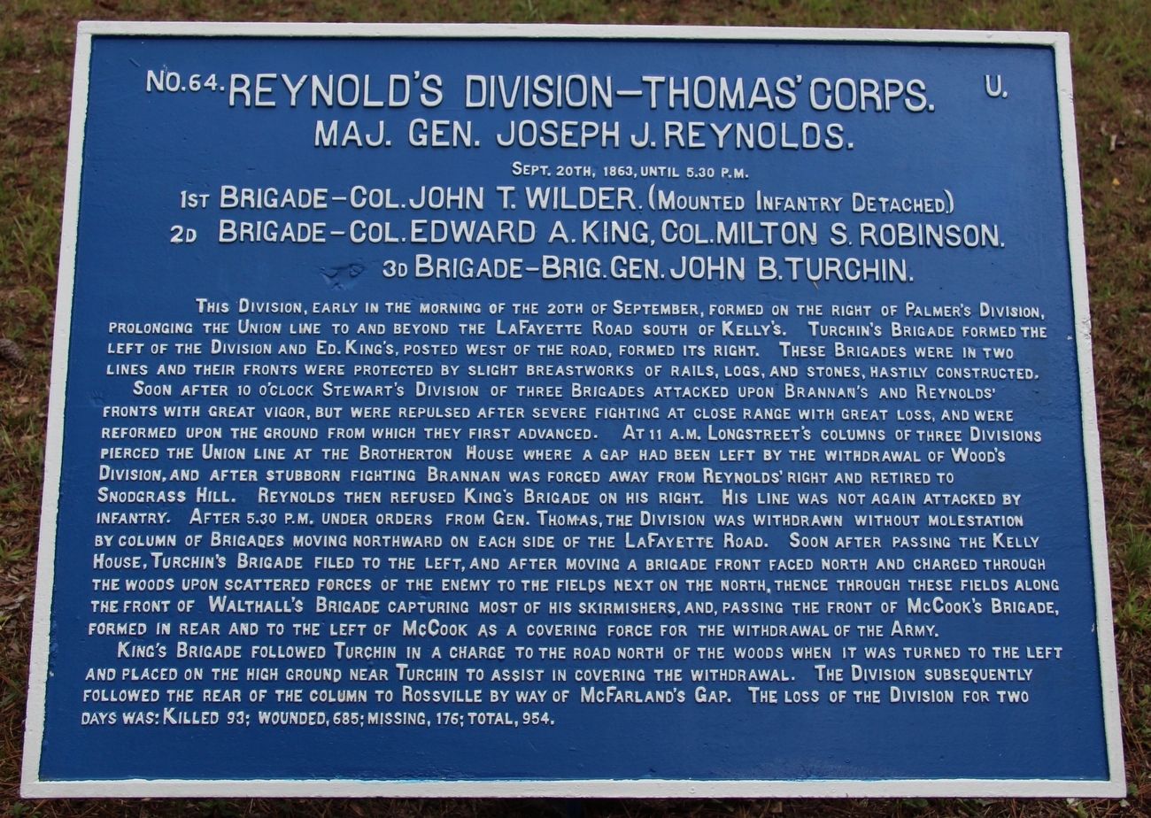Reynold's Division Marker image. Click for full size.