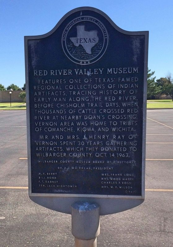 Red River Valley Museum Marker image. Click for full size.