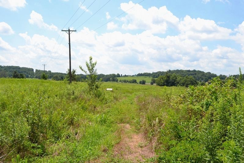 Marker on Rowletts Station Trail image. Click for full size.