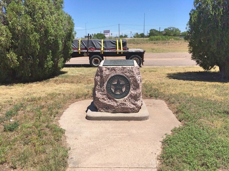 Donley County Marker in rest area. image. Click for full size.