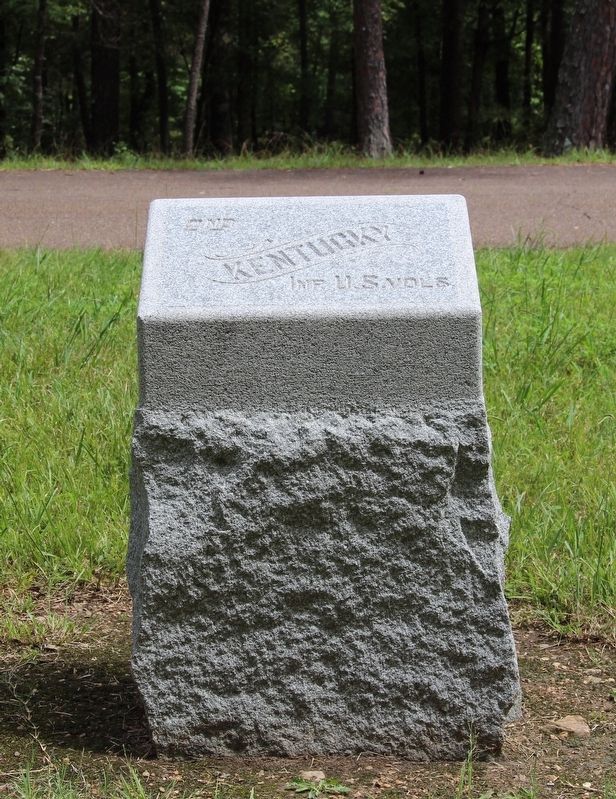 2nd Kentucky Infantry Regiment (US Volunteers) Marker image. Click for full size.