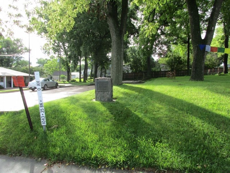 The Old Military Road Marker. Click for full size. The Old Military Road Marker image. Click for full size.