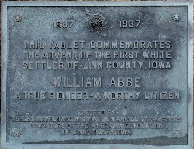 William Abbe Marker image. Click for full size.
