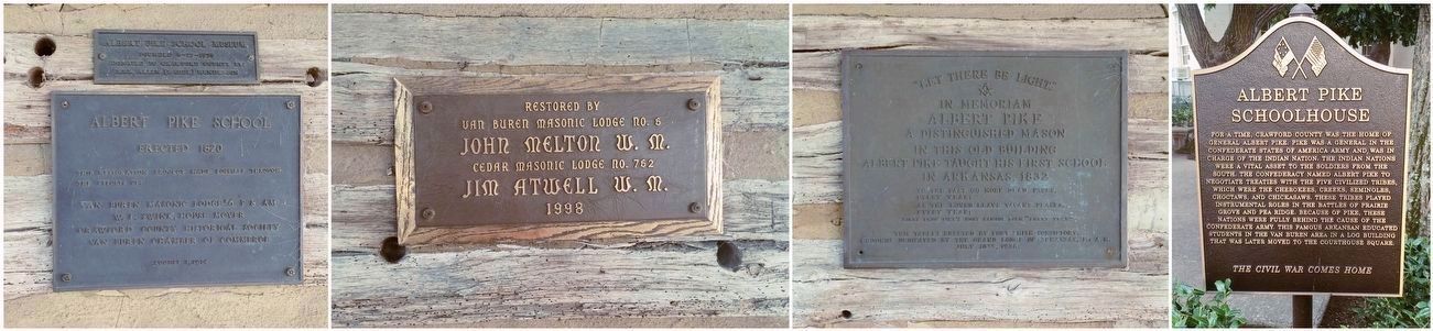 Other plaques about the school house.. Click for full size. Other plaques about the school house. image. Click for full size.