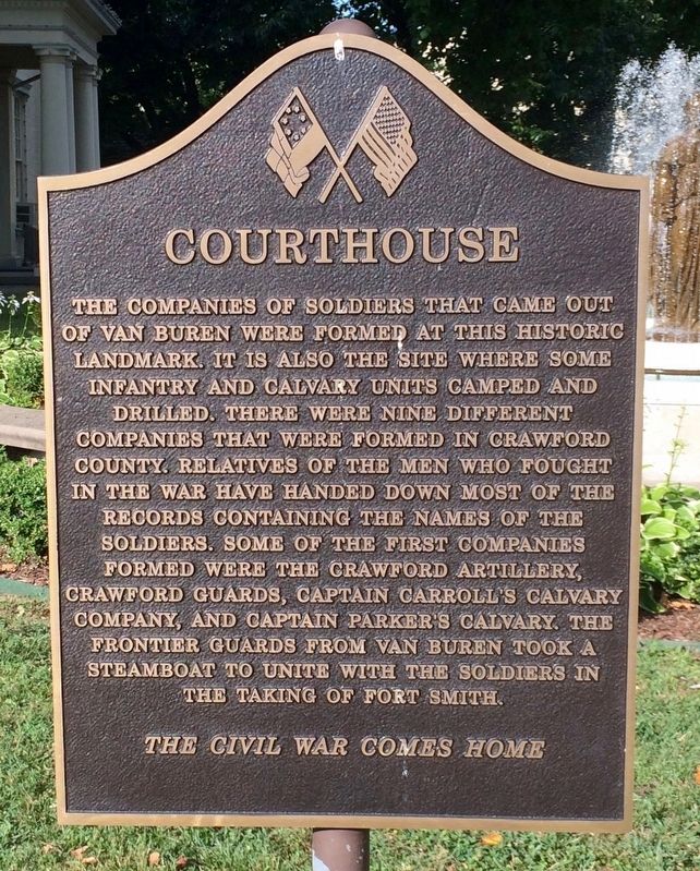 Courthouse Marker image. Click for full size.