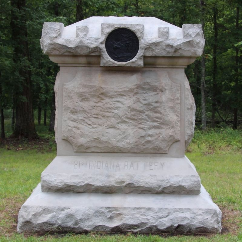 21st Indiana Battery Marker. Click for full size. 21st Indiana Battery Marker image. Click for full size.