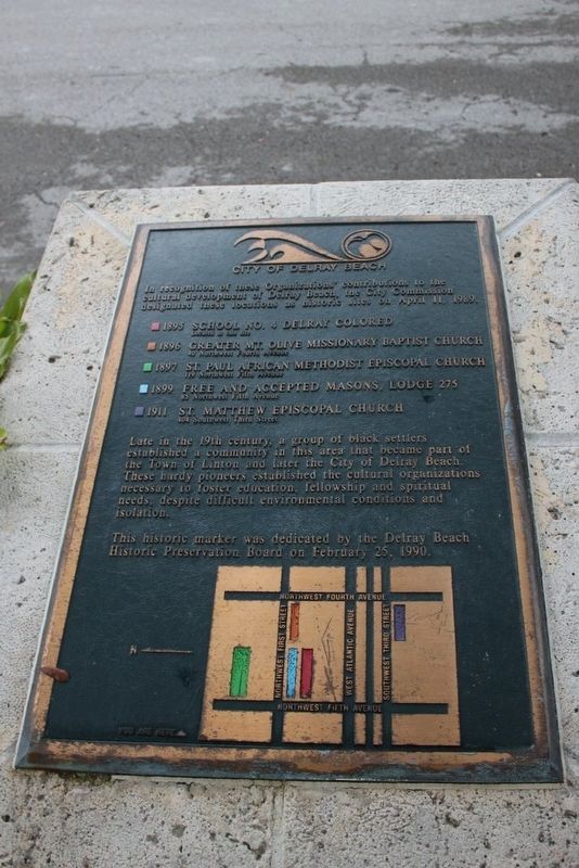 City of Delray Beach History Marker image. Click for full size.