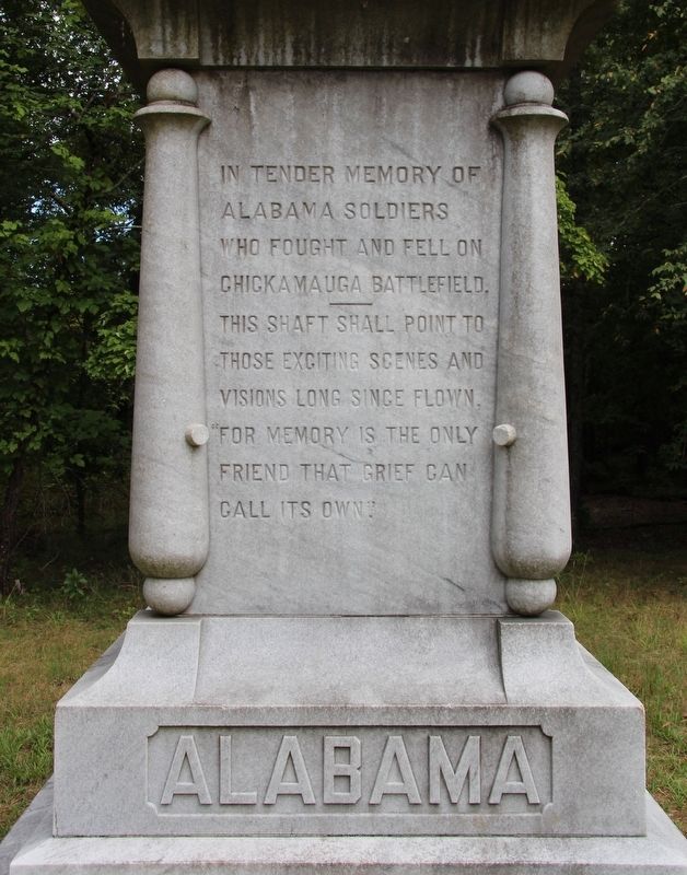 Alabama State Monument Marker image. Click for full size.